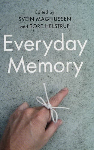Tapa de Everyday memory