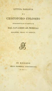 Tapa de Lettera rarissima di Cristoforo Colombo