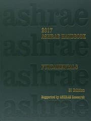 Tapa de 2017 ASHRAE Handbook -- Fundamentals  -
