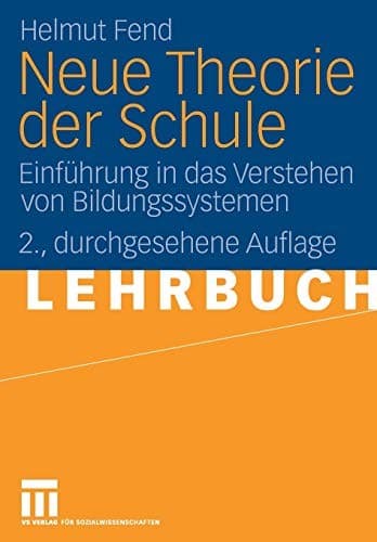 Tapa de Neue Theorie der Schule