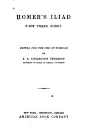 Tapa de Homer's Iliad: first three books and selections
