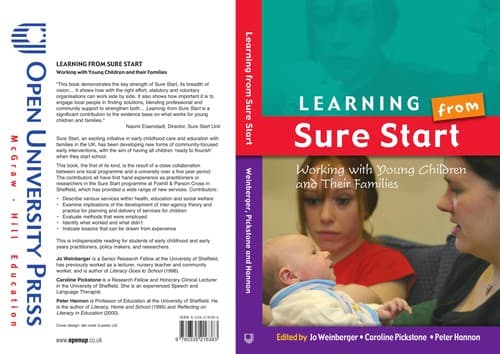 Tapa de Learning from Sure Start