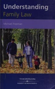 Tapa de Understanding family law