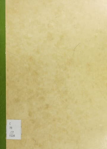 Tapa de Documents and articles about Métis people.