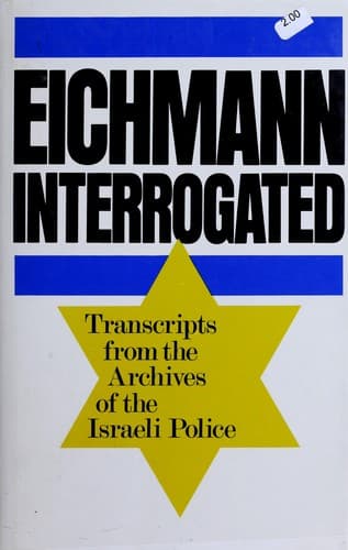 Tapa de Eichmann interrogated