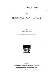 Tapa de The Making of Italy, 1856-1870