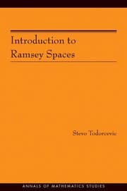 Tapa de Introduction to Ramsey spaces