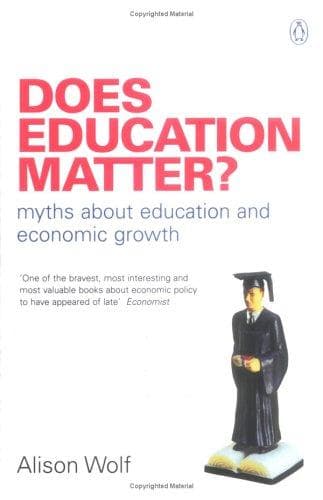 Tapa de Does education matter?