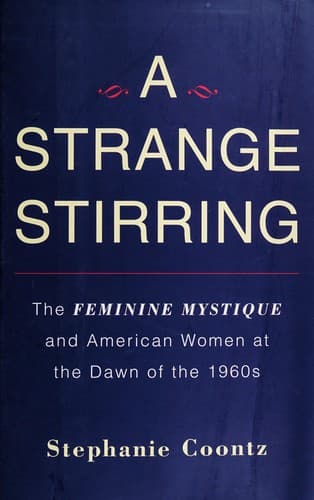 Tapa de A strange stirring