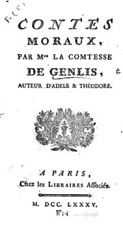 Tapa de Contes moraux
