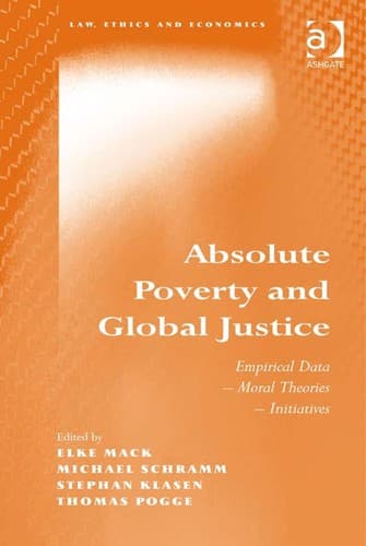 Tapa de Absolute poverty and global justice