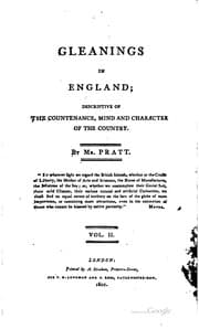 Tapa de Gleanings in England