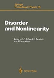 Tapa de Disorder and Nonlinearity
