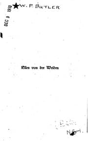 Tapa de Ellen von der Weiden: Ein Tagebuch