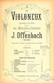 Tapa de Le violoneux