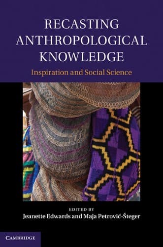 Tapa de Recasting anthropological knowledge
