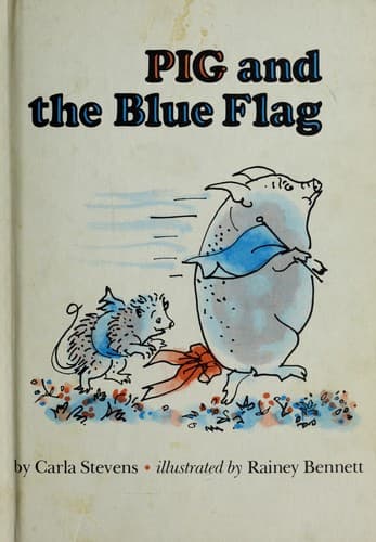 Tapa de Pig and the blue flag