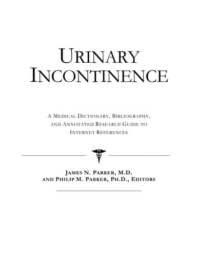 Tapa de Urinary incontinence
