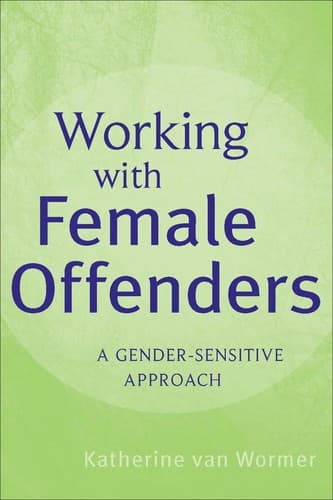 Tapa de Working with female offenders