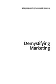 Tapa de Demystifying marketing