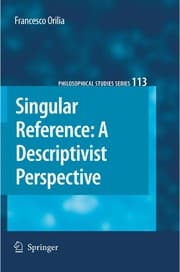 Tapa de Singular Reference: A Descriptivist Perspective