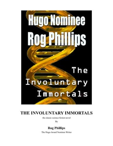Tapa de The involuntary immortals
