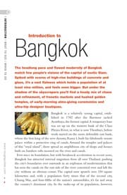 Tapa de The rough guide to Bangkok