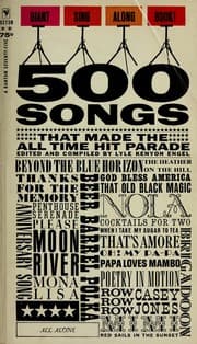 Tapa de 500 songs that made the all-time hit parade
