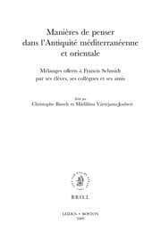 Tapa de Manières de penser dans l'antiquité mediterranéenne et orientale
