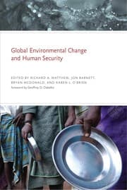 Tapa de Global environmental change and human security