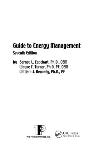 Tapa de Guide to energy management