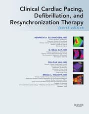 Tapa de Clinical cardiac pacing, defibrillation, and resynchronization therapy