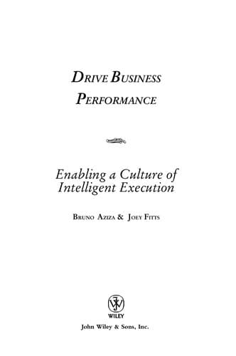 Tapa de Drive business performance