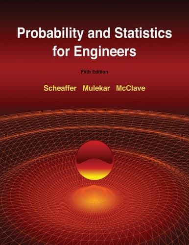 Tapa de Probablility and statistics for engineers