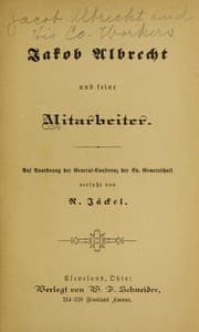 Tapa de Jakob Albrecht und seine Mitarbeiter