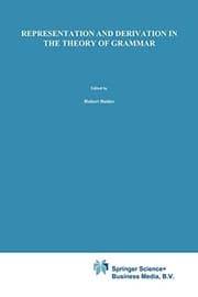 Tapa de Representation and Derivation in the Theory of Grammar
