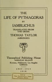 Tapa de The life of Pythagoras