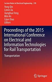 Tapa de Proceedings of the 2015 International Conference on Electrical and Information Technologies for Rail Transportation