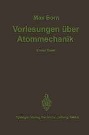 Tapa de Vorlesungen über Atommechanik