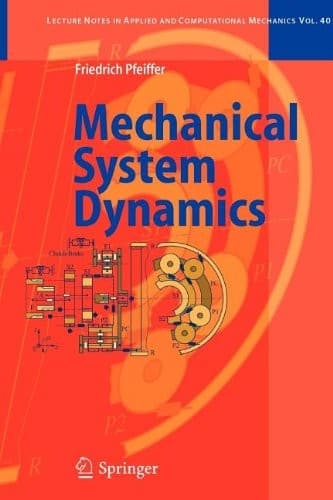 Tapa de Mechanical System Dynamics