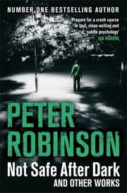 Tapa de Not Safe After Dark [Paperback] Peter Robinson