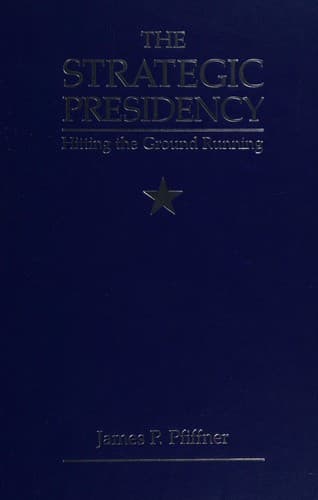 Tapa de The strategic presidency