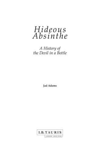 Tapa de Hideous absinthe