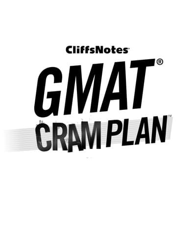 Tapa de Cliffsnotes GMAT  cram plan