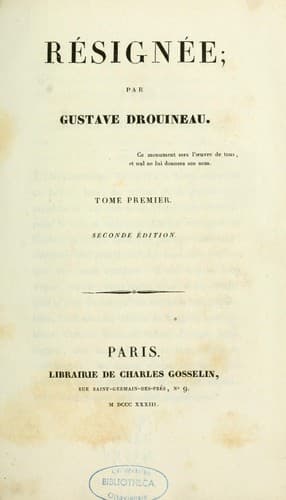 Tapa de Résignée