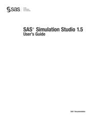Tapa de SAS Simulation Studio 1.5