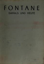 Tapa de Fontane, damals und heute