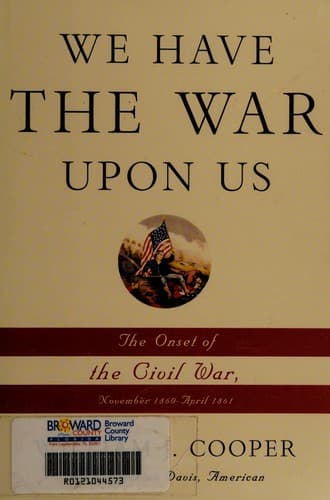Tapa de "We have the war upon us"