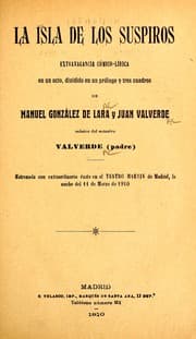 Tapa de La isla de los suspiros