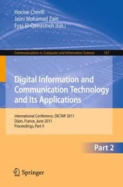 Tapa de Digital Information and Communication Technology and Its Applications